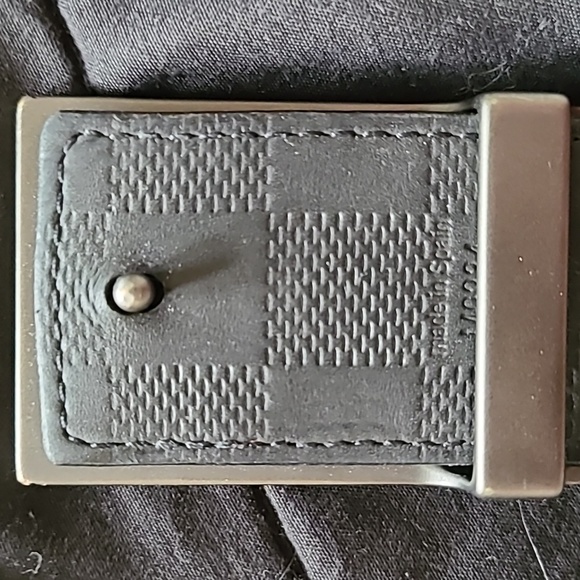 Men's REVERSIBLE Louis Vuitton Inventeur Belt Size 110cm - Picture 2 of 7